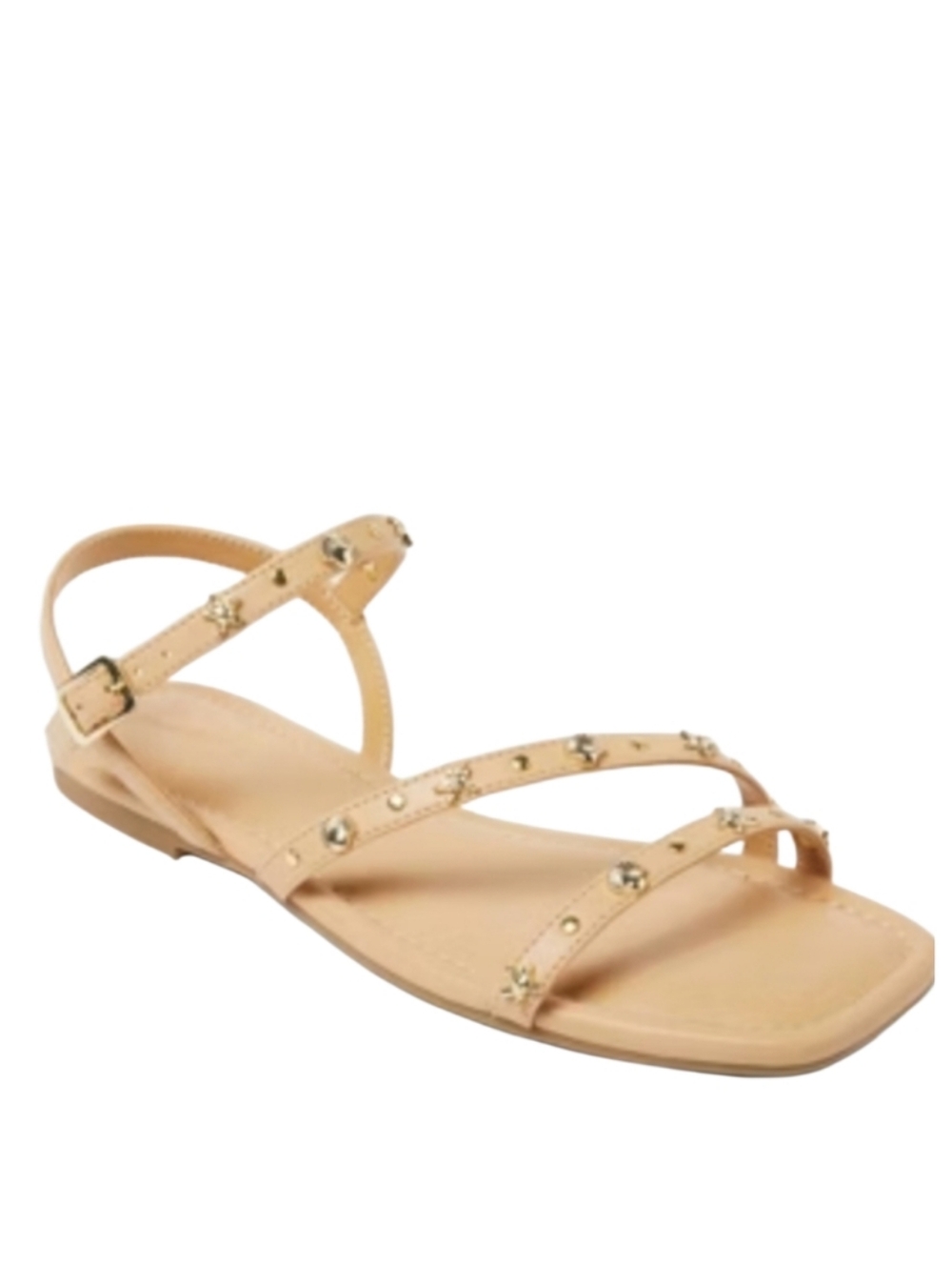 New Universal Thread Memory Foam Florence Sandal In Tan Size Women's 9